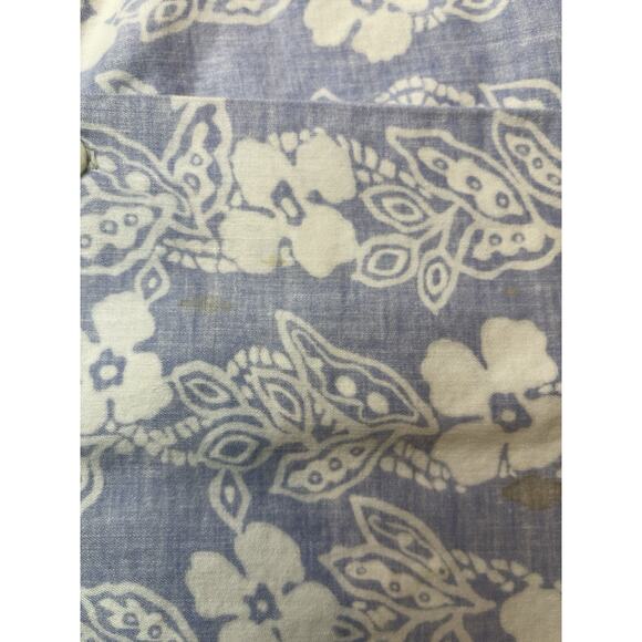 VTG KAHALA Men Hawaiian Shirt Reverse Tropical Print Large 100% Cotton USA-Stain - Picture 9 of 10